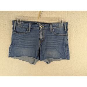 Signature Levi Strauss And Co Shorts‎ Womens 10 Blue Denim Mid Rise